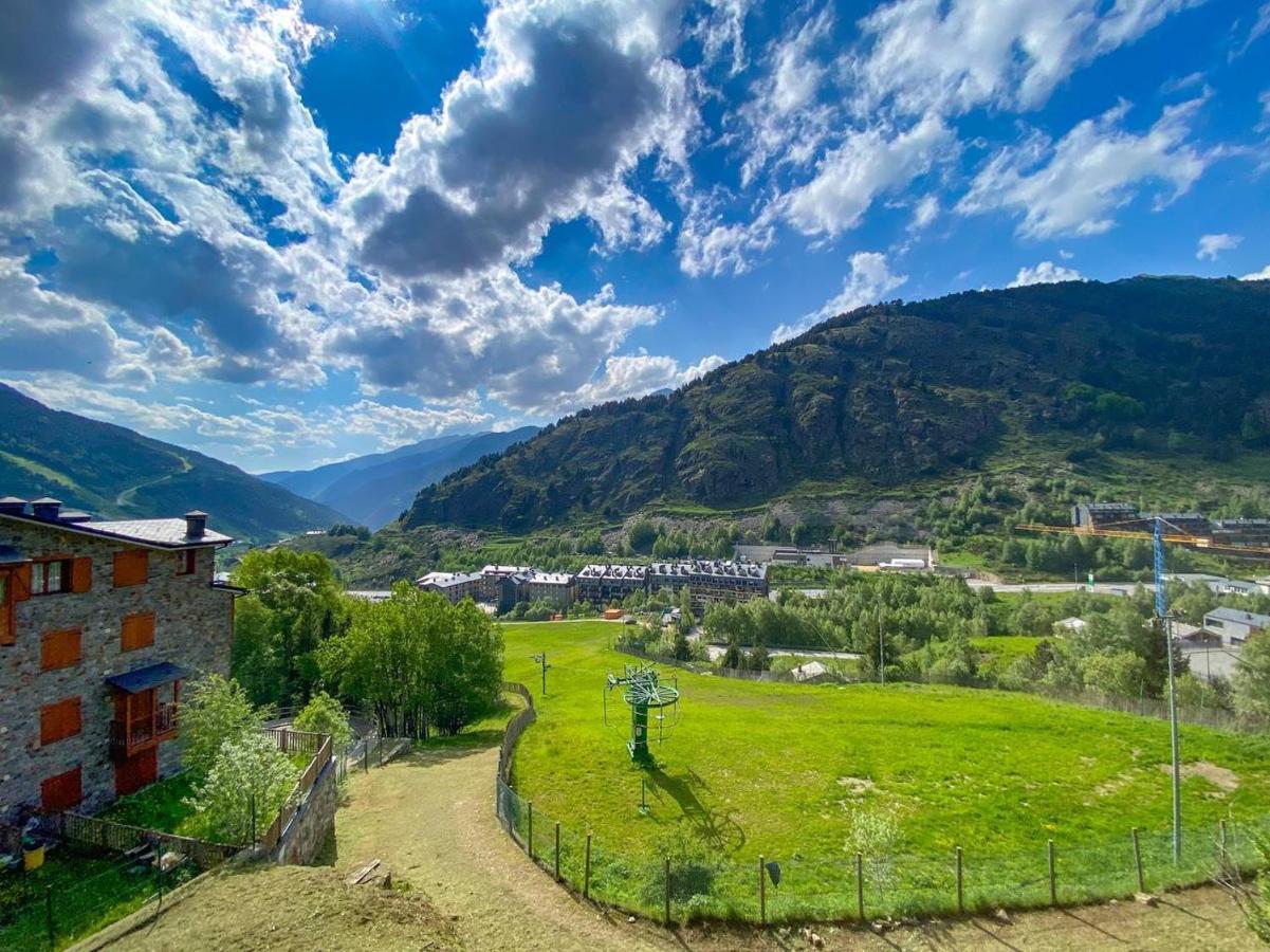 Naturaleza En Soldeu - Disfruta En Familia De Terraza Con Vistas - Parking Gratis Canillo Exteriör bild